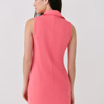 Lolë Step Up Polo Dress in coral