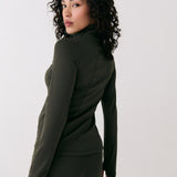Lolë Step Up Jacket in olive