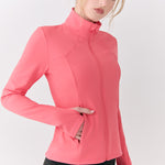 Lolë Step Up Jacket in coral