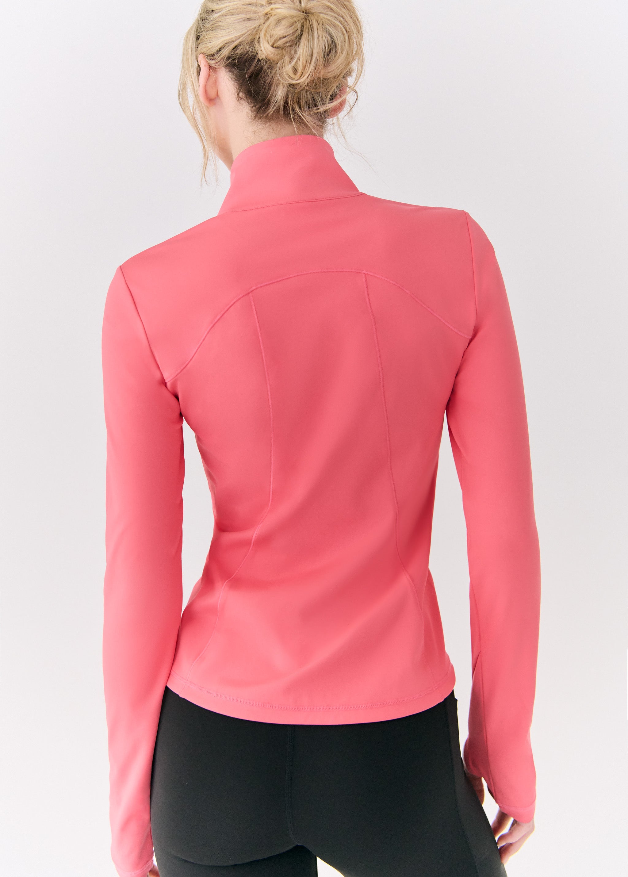 Lolë Step Up Jacket in coral