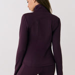 Lolë Step Up Jacket in Fig plum