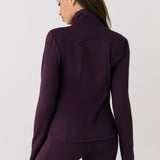 Lolë Step Up Jacket in Fig plum