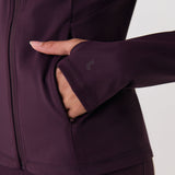 Lolë Step Up Jacket in Fig plum