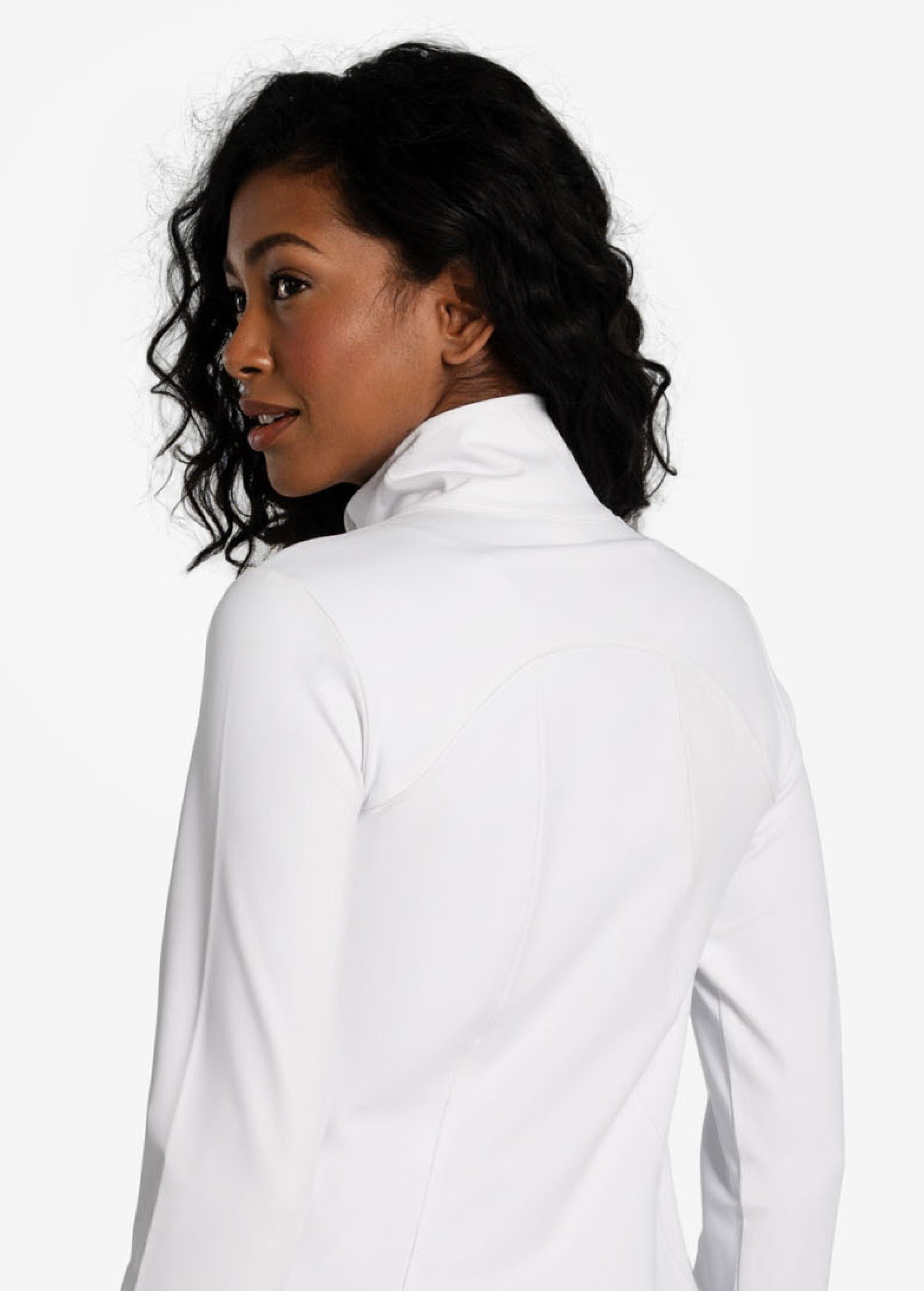Lolë Step Up Jacket in white