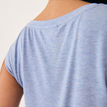 Lolë Elisia Short Sleeve in light blue