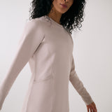 Lolë Mindset 2 Tunic in Abalone pale greige