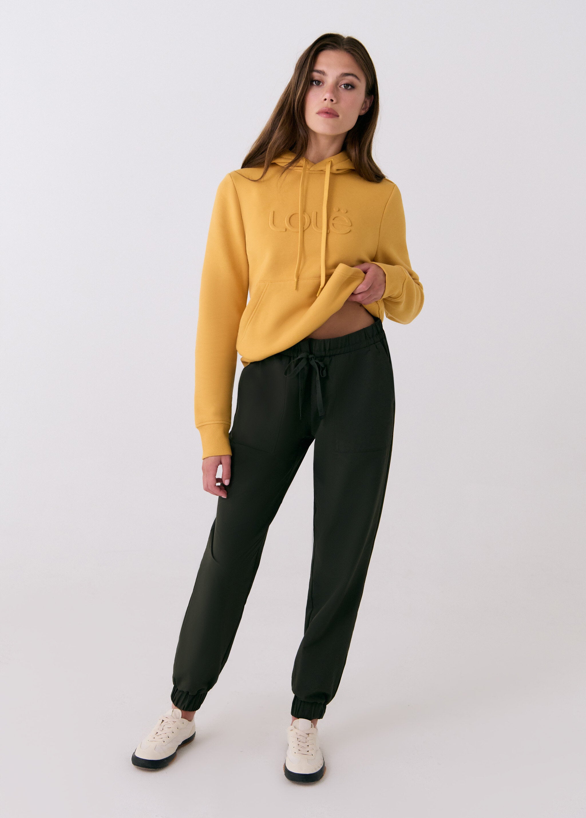 Lolë Olivie Tech Joggers in olive