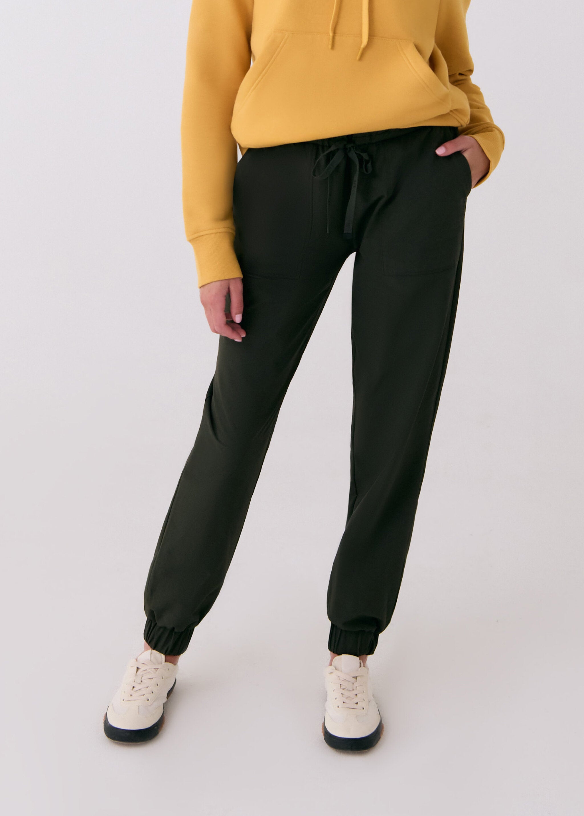 Lolë Olivie Tech Joggers in olive