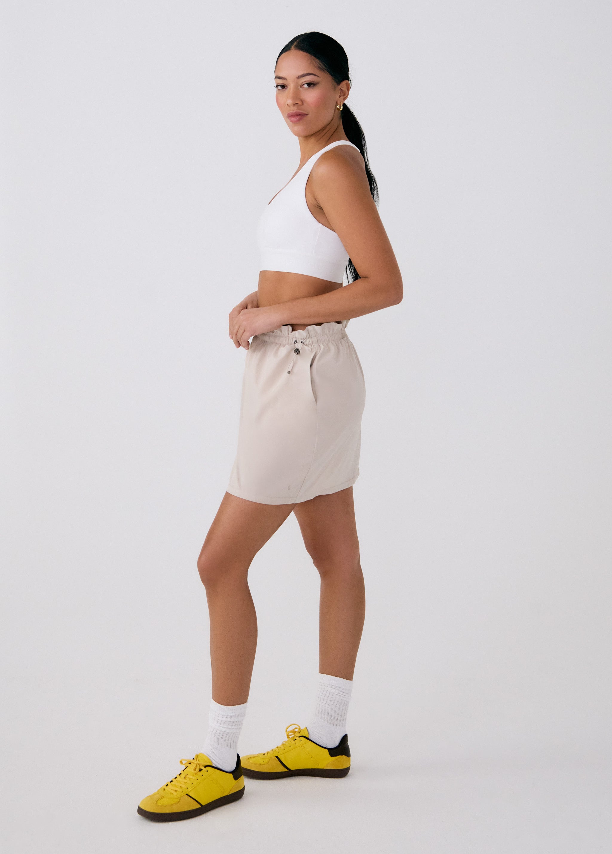 Lolë Sofia Skort in Abalone pale greige