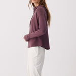 Lolë Dynamic Hoodie in Mulberry plum