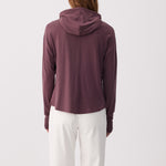 Lolë Dynamic Hoodie in Mulberry plum