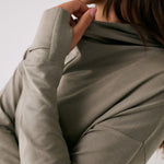 Lolë Dynamic Hoodie in Hazel sage green