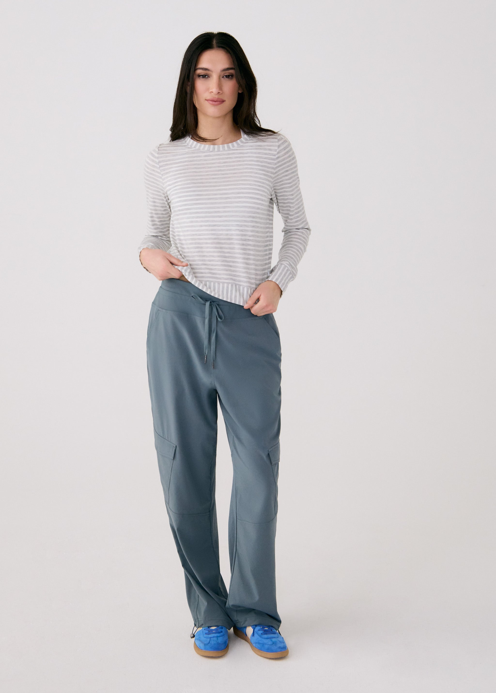 Lolë Dynamic Long Sleeves in grey