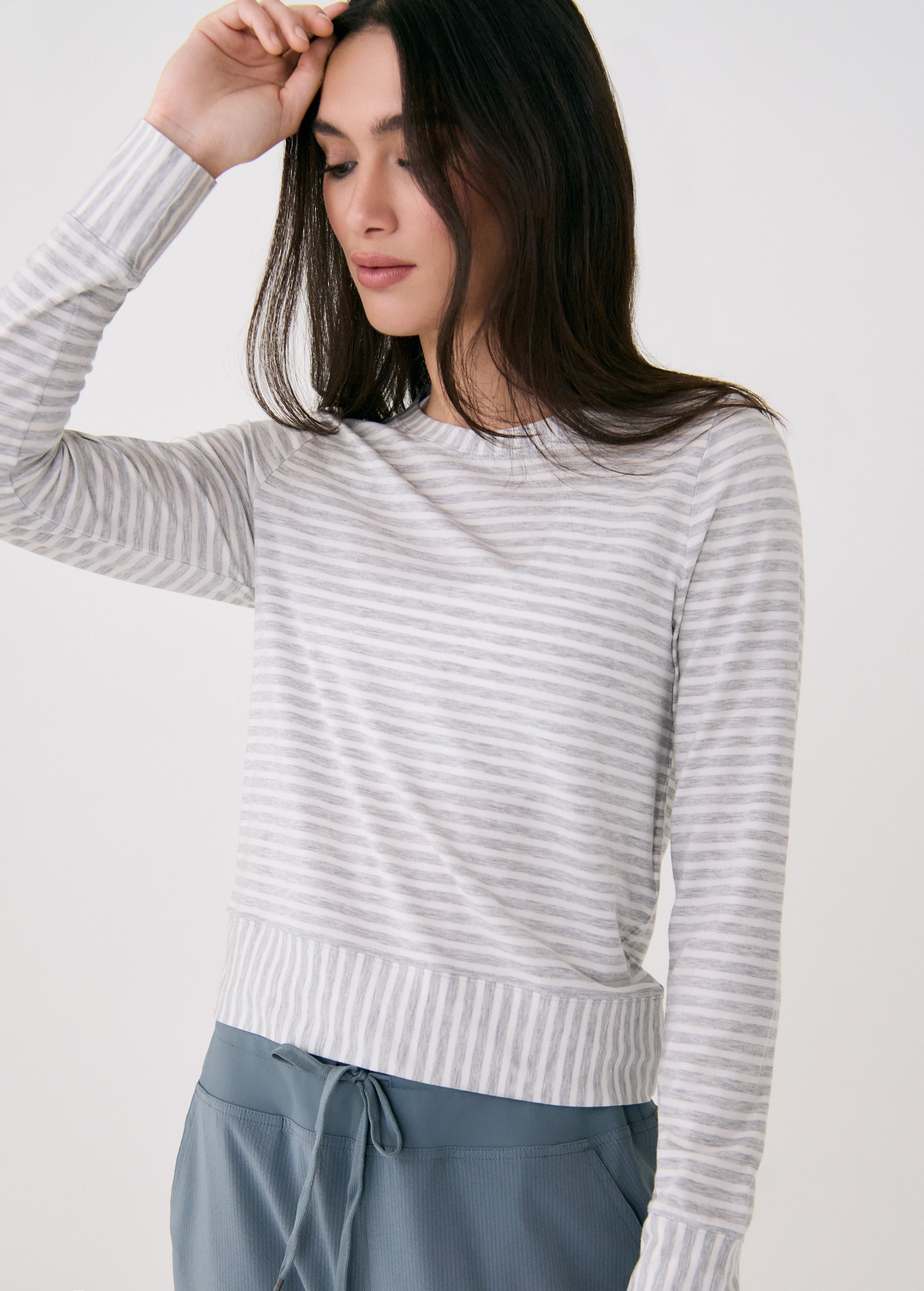 Lolë Dynamic Long Sleeves in grey