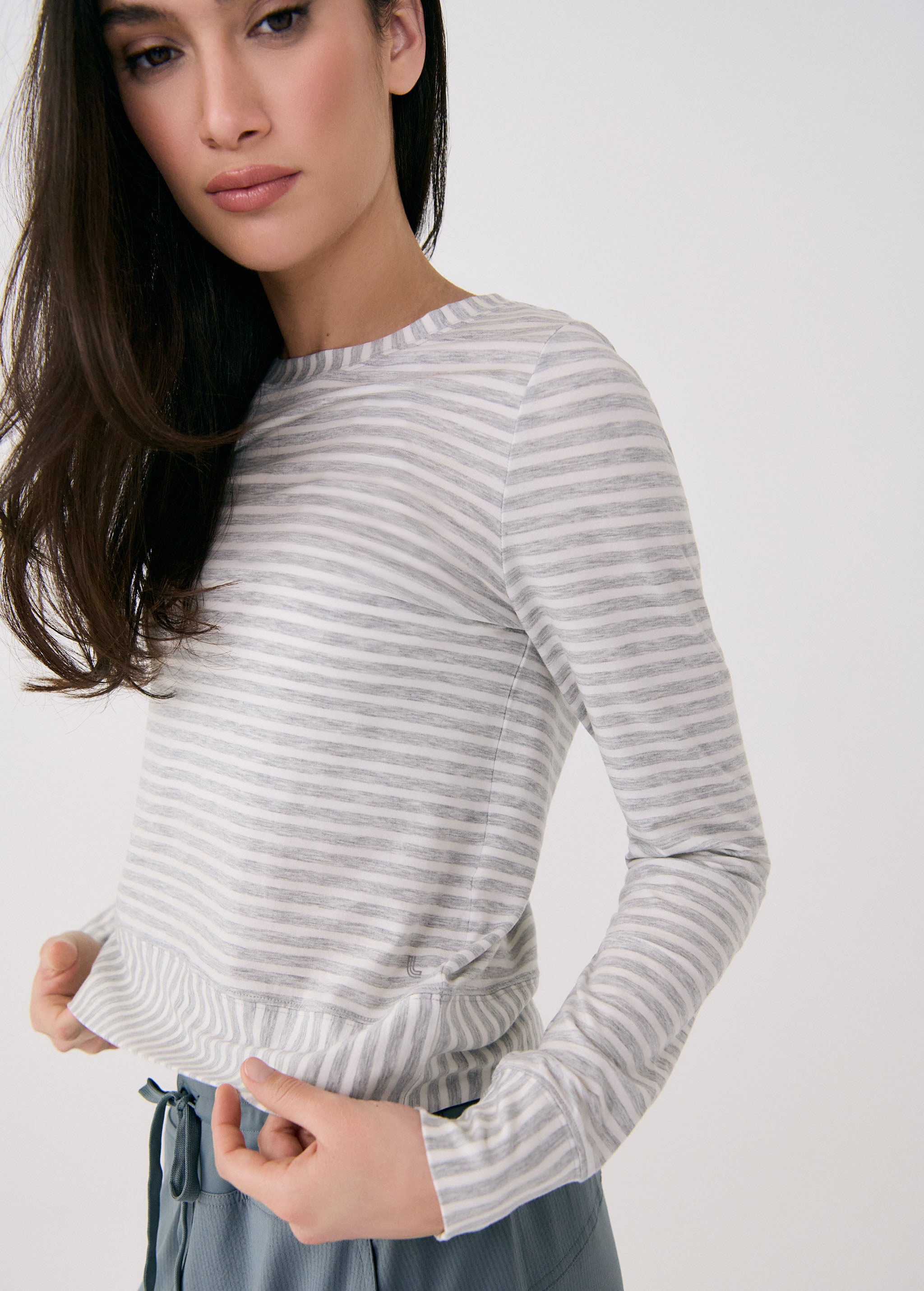 Lolë Dynamic Long Sleeves in grey