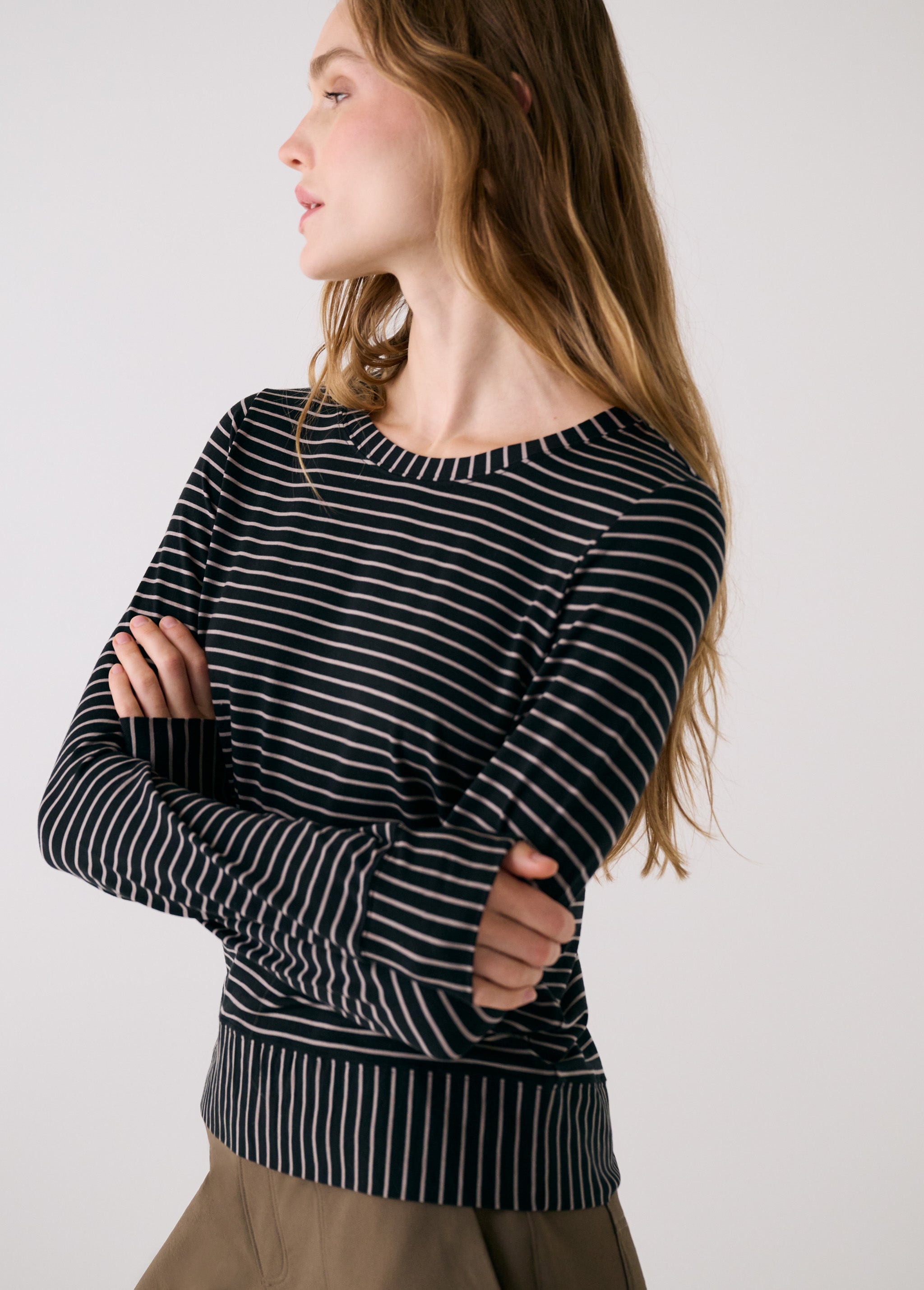 Lolë Dynamic Long Sleeves in black