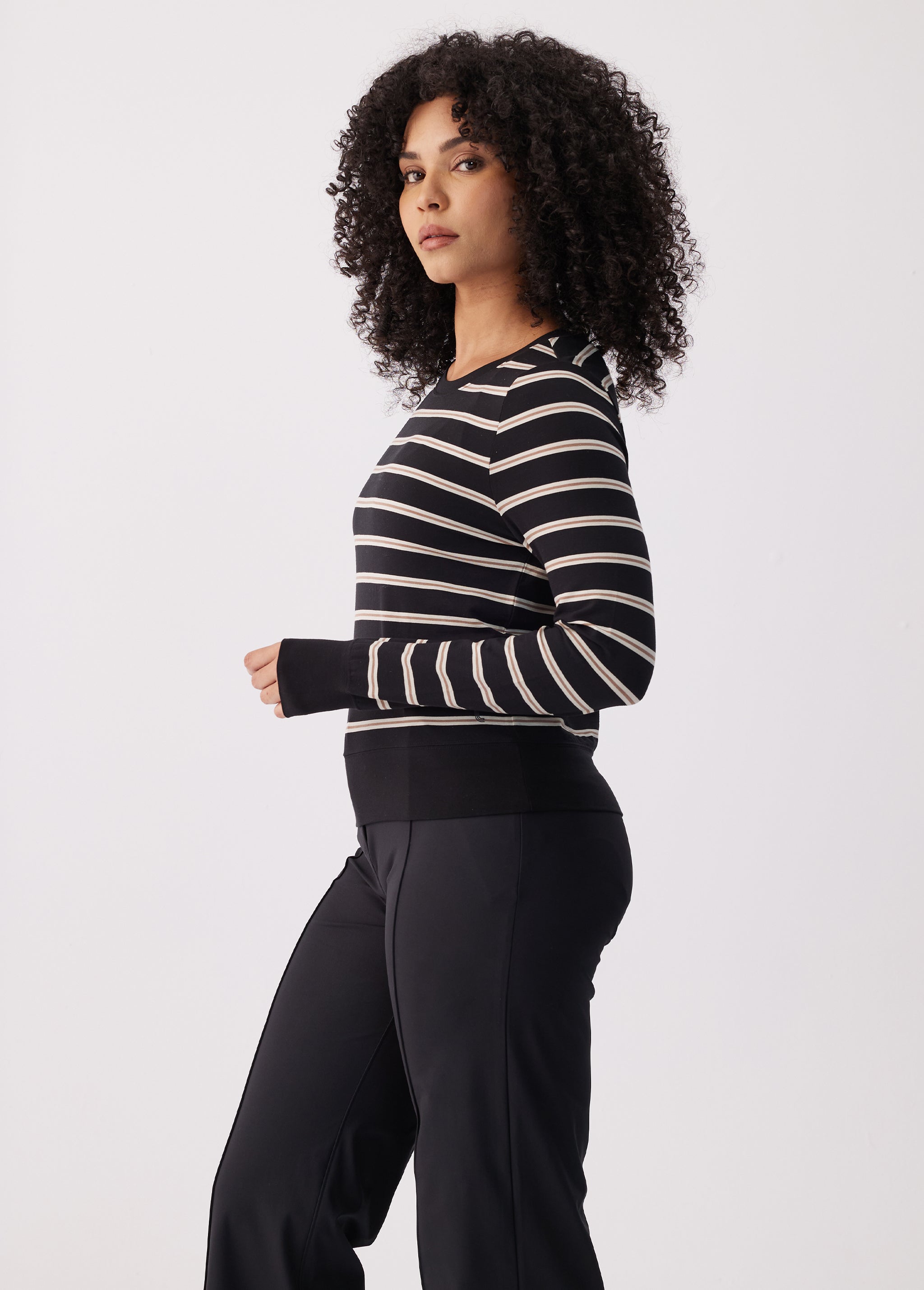 Lolë Dynamic Long Sleeves in black