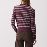 Lolë Dynamic Long Sleeves in purple stripe