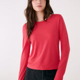 Lolë Dynamic Long Sleeves in Poppy red