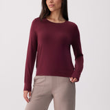Lolë Dynamic Long Sleeves in wine