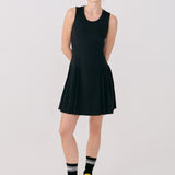 Lolë Game Sleeveless Dress in black