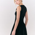 Lolë Game Sleeveless Dress in black
