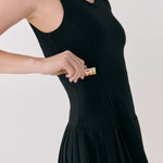 Lolë Game Sleeveless Dress in black