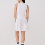 Lolë Game Sleeveless Dress in white
