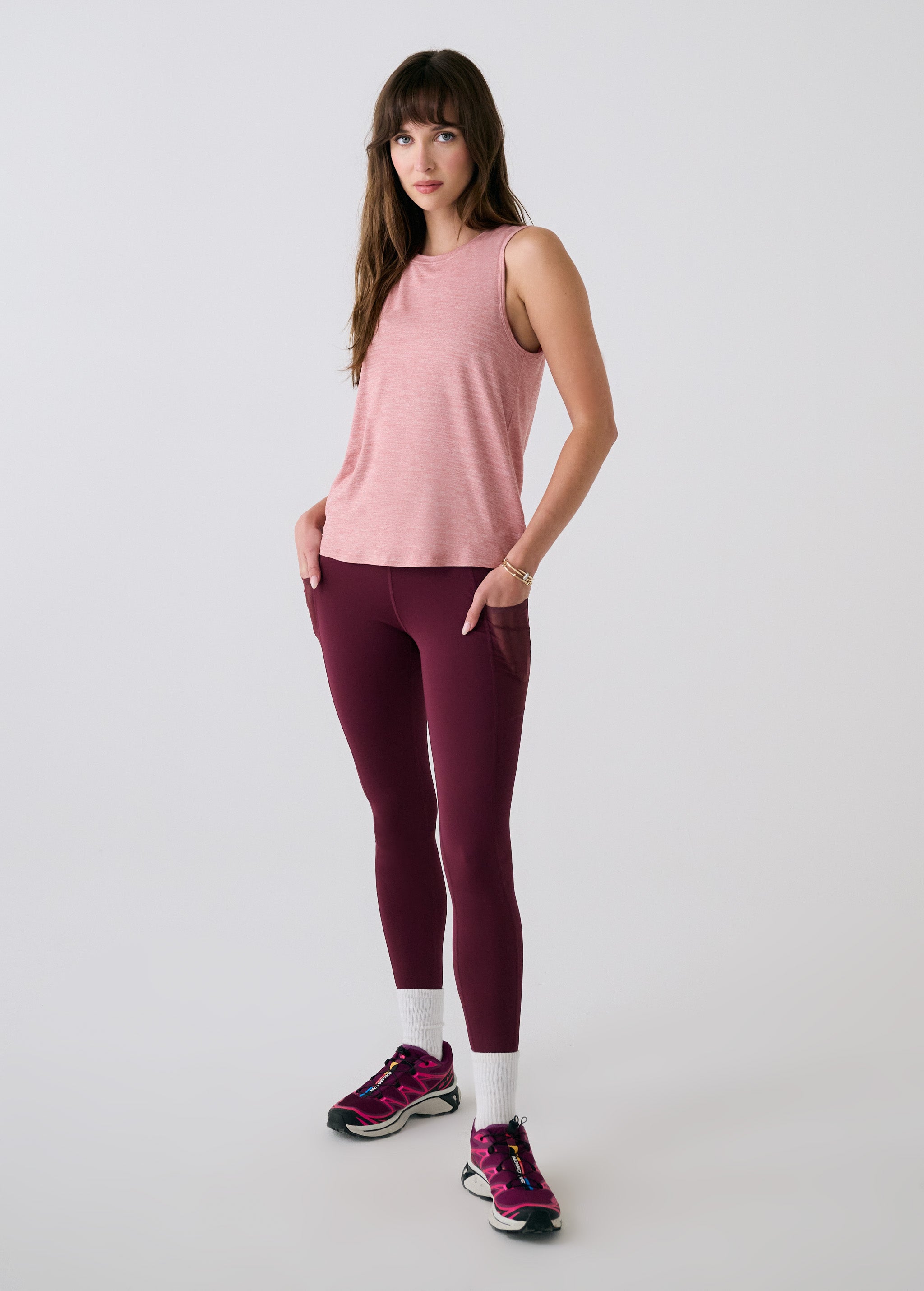 Lolë Vital Tank in rose