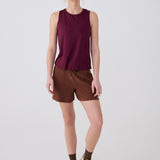 Lolë Vital Tank in burgundy