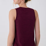 Lolë Vital Tank in burgundy