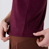 Lolë Vital Tank in burgundy