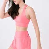Lolë Action Bra in coral