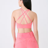 Lolë Action Bra in coral