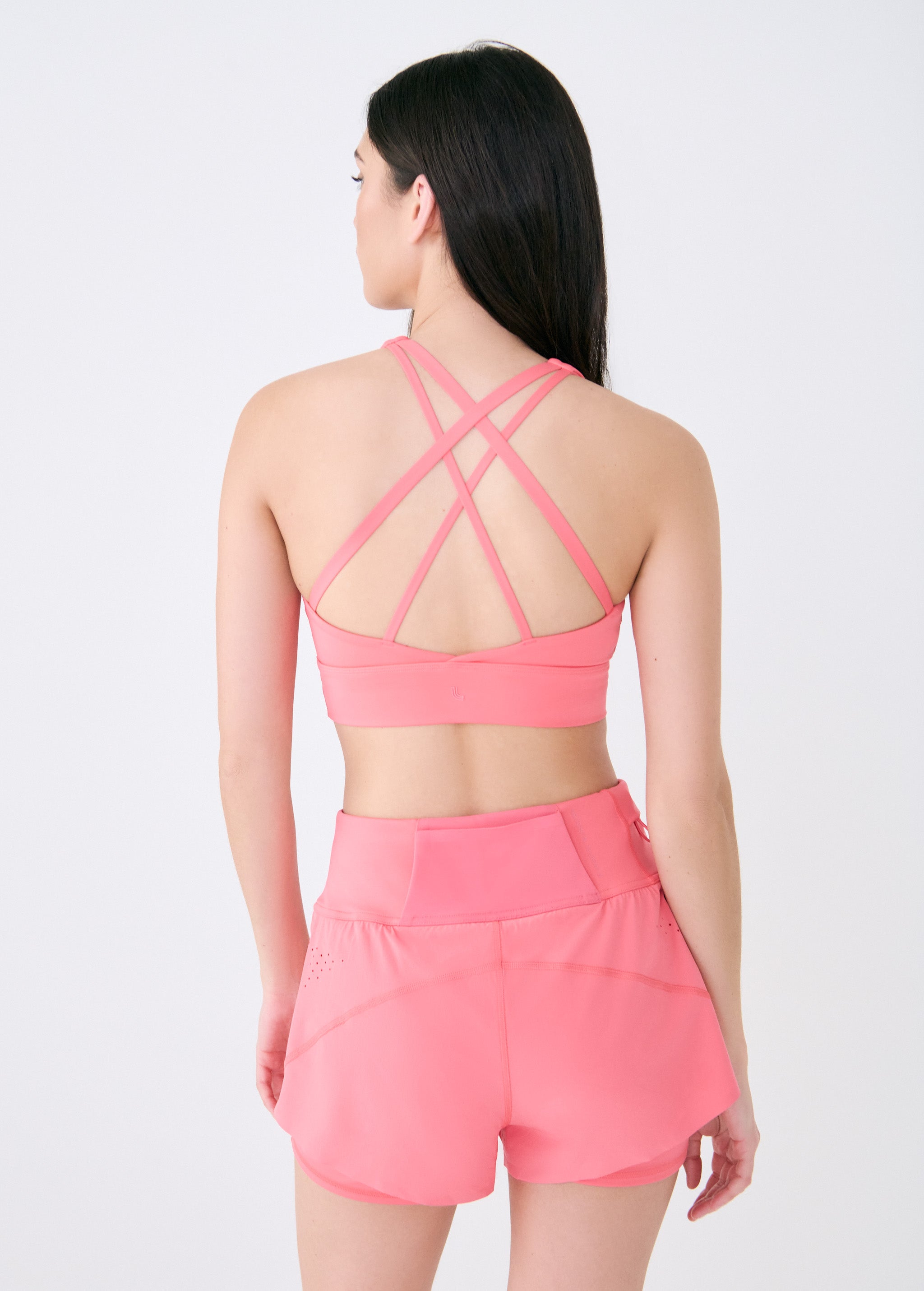 Lolë Action Bra in coral