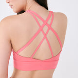 Lolë Action Bra in coral