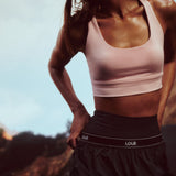 Lolë Action Bra in Sorbetta light pink