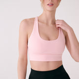 Lolë Action Bra in Sorbetta light pink