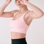 Lolë Action Bra in Sorbetta light pink
