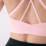 Lolë Action Bra in Sorbetta light pink