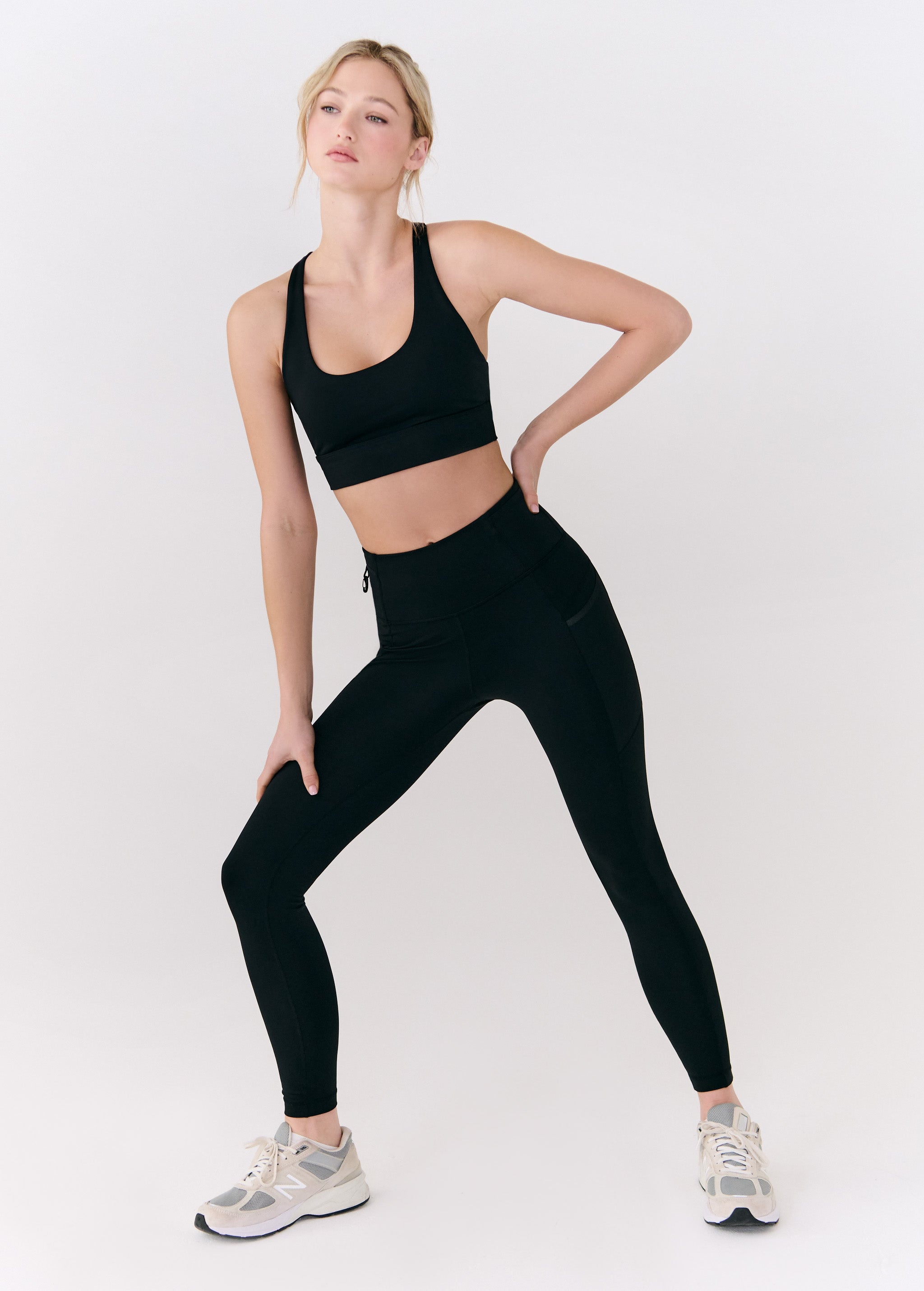 Lolë Action Ankle Leggings in black