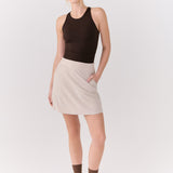 Lolë Olivie Skort in Abalone pale greige