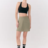 Lolë Olivie Skort in Hazel sage green