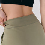 Lolë Olivie Skort in Hazel sage green