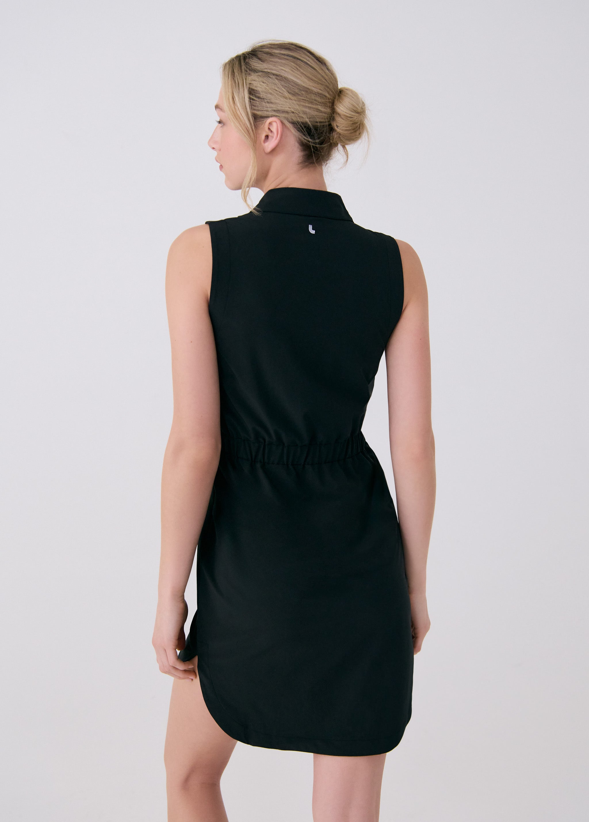 Lolë Olivie Shirt Dress in black
