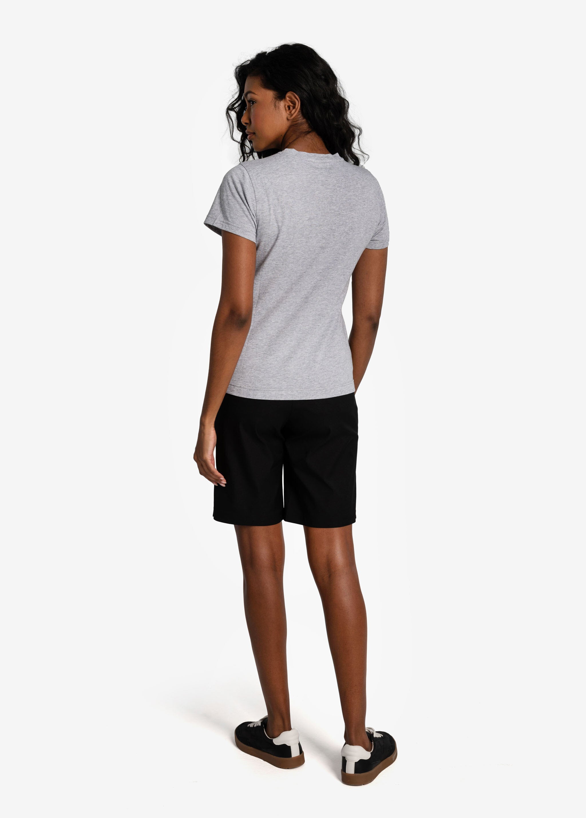 Lolë Miles Bermuda Shorts in black — your favourite anytime, any-plan pants—now in short form