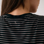 Lolë Dynamic V-neck in black — this V-neck tee proves that everyday essentials can still feel special