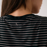 Lolë Dynamic V-neck in black — this V-neck tee proves that everyday essentials can still feel special