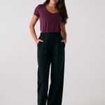 Lolë Connect Wide Leg Pants in black