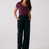 Lolë Connect Wide Leg Pants in black